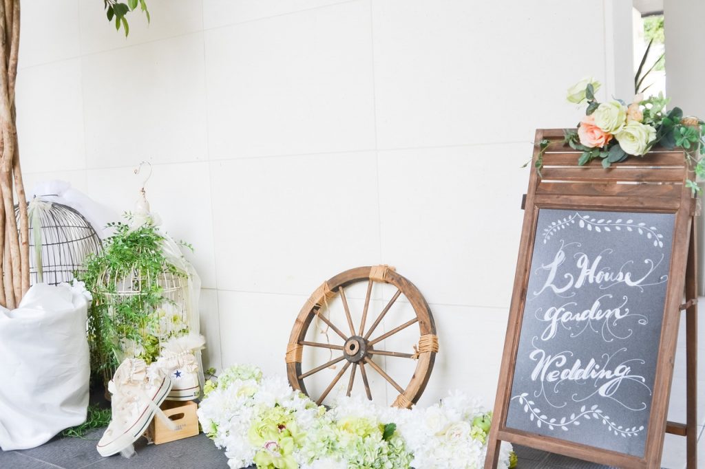 結婚式のウェルカムボード