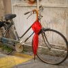 自転車で傘