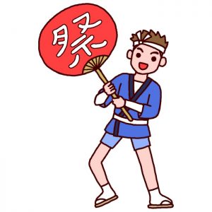 夏祭りにはポスターが必須！