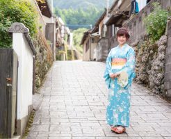 浴衣の着付け