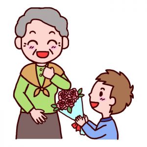 敬老の日の花