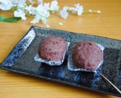 お彼岸のおはぎをお供え