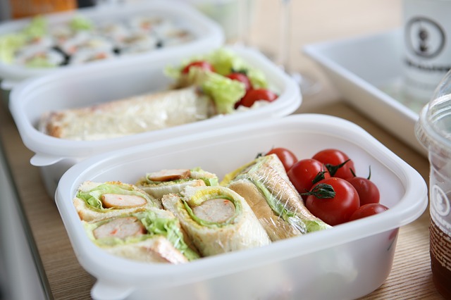 サンドイッチのお弁当