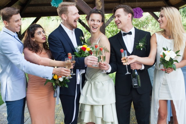 結婚式の靴は全体のバランスを考える！